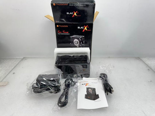 Thermaltake BlacX Duet Dual 2.5”/3.5” SATA External Hard Drive Dock Open Box