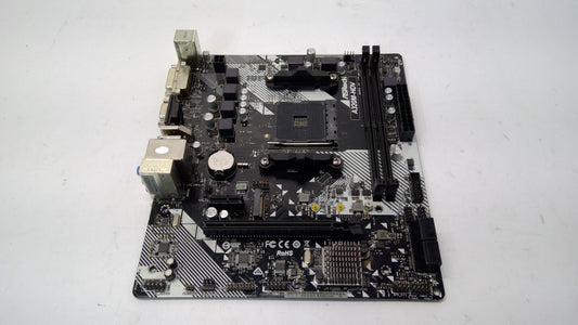 ASRock A320M-HDV AM4 MicroATX M.2 HDVI DDR4 MOTHERBOARD NO WIFI NO I/O Shield