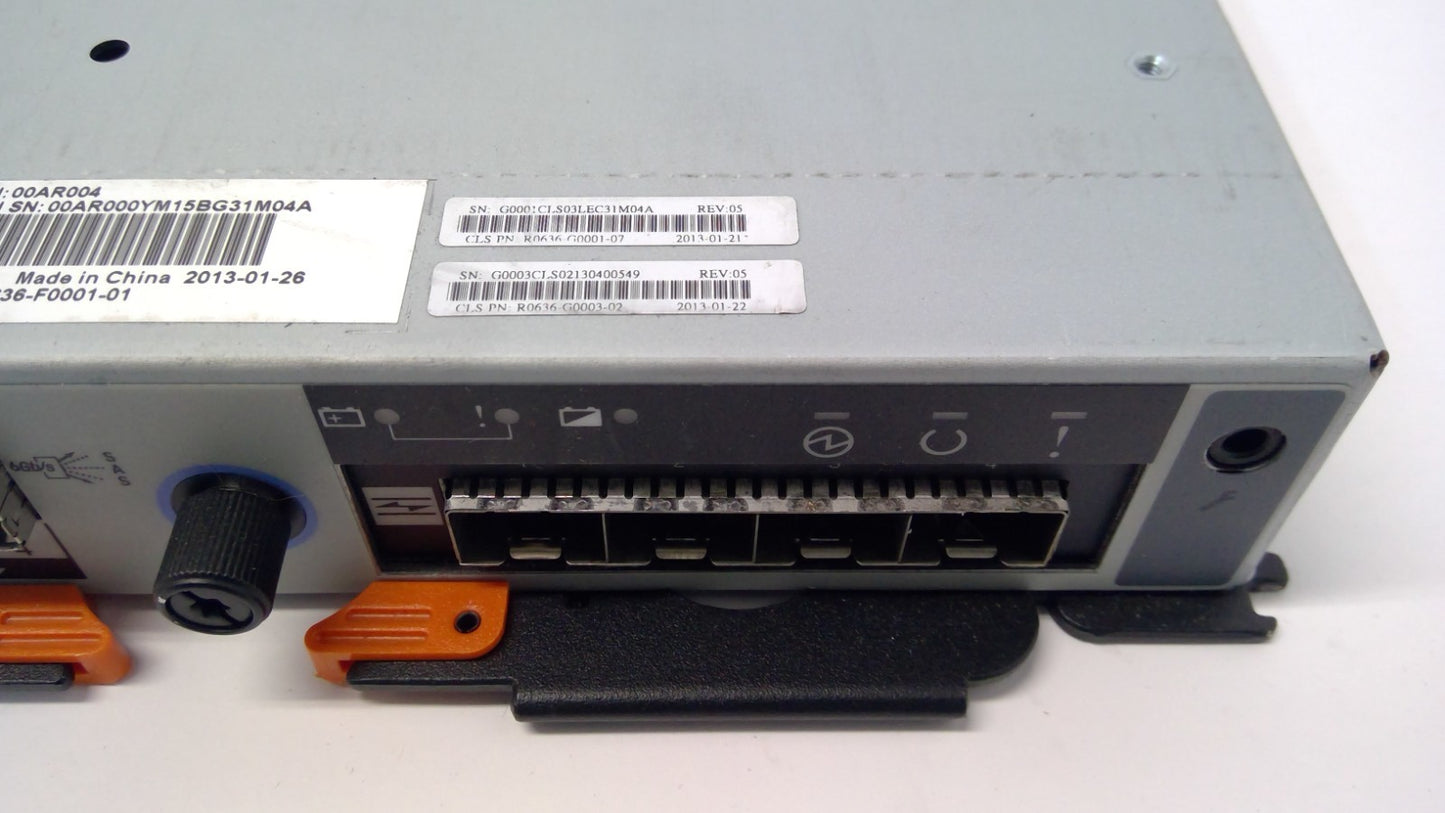 IBM 00AR004 Storwize V3700 Node Canister Controller R0636-F0001-01 - Read