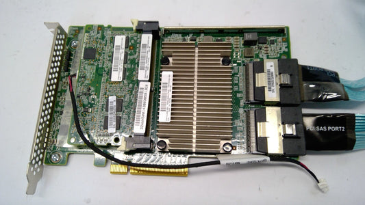 HP 761880-001 Smart Array P840 12Gb 2-Port SAS 726899-001 w/4GB kit and 2 Cables