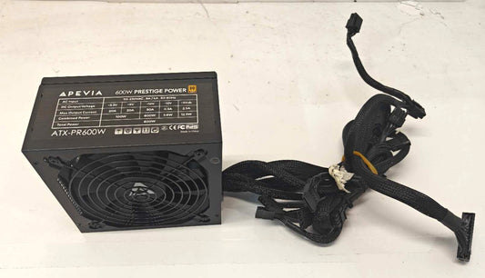 Apevia Prestige Series ATX-PR600W 600W 80 PLUS Gold ATX12V Power Supply