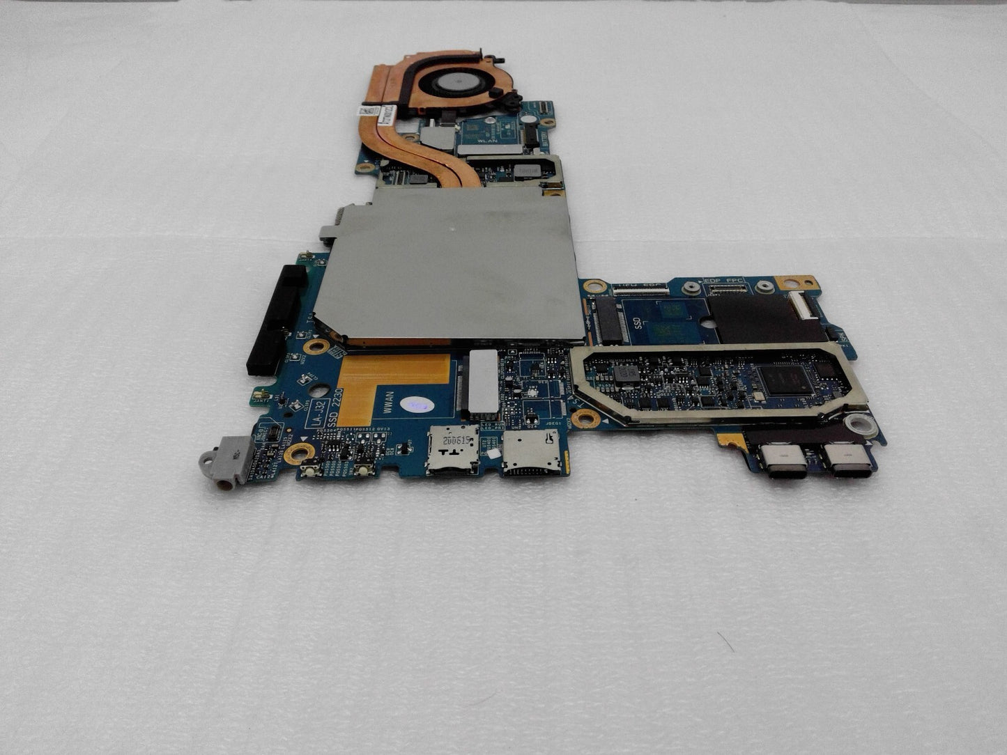 Dell Latitude 7210 2-in-1 Tablet Motherboard LA-J321P 0CTKY W/ i5-10310U@2.60GHz