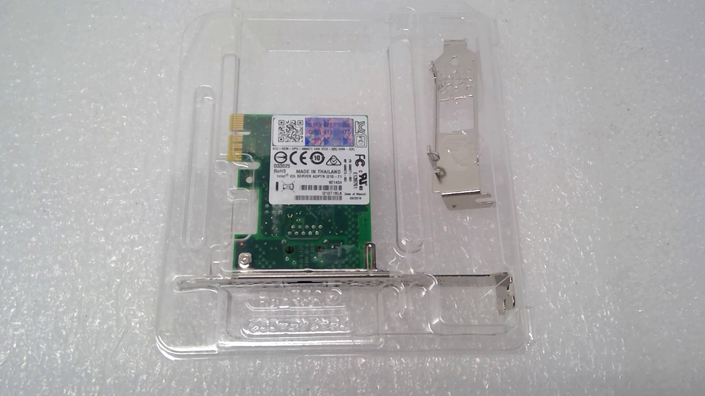 Dell G60071 Intel I210-T1 1Gb Server Adapter PCIe Network Card 1Port G60071-003