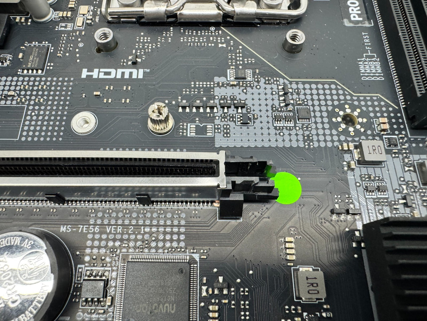 MSi Pro B850-VC WiFi AMD AM5 ATX Gaming Motherboard *Missing WiFI* **READ**