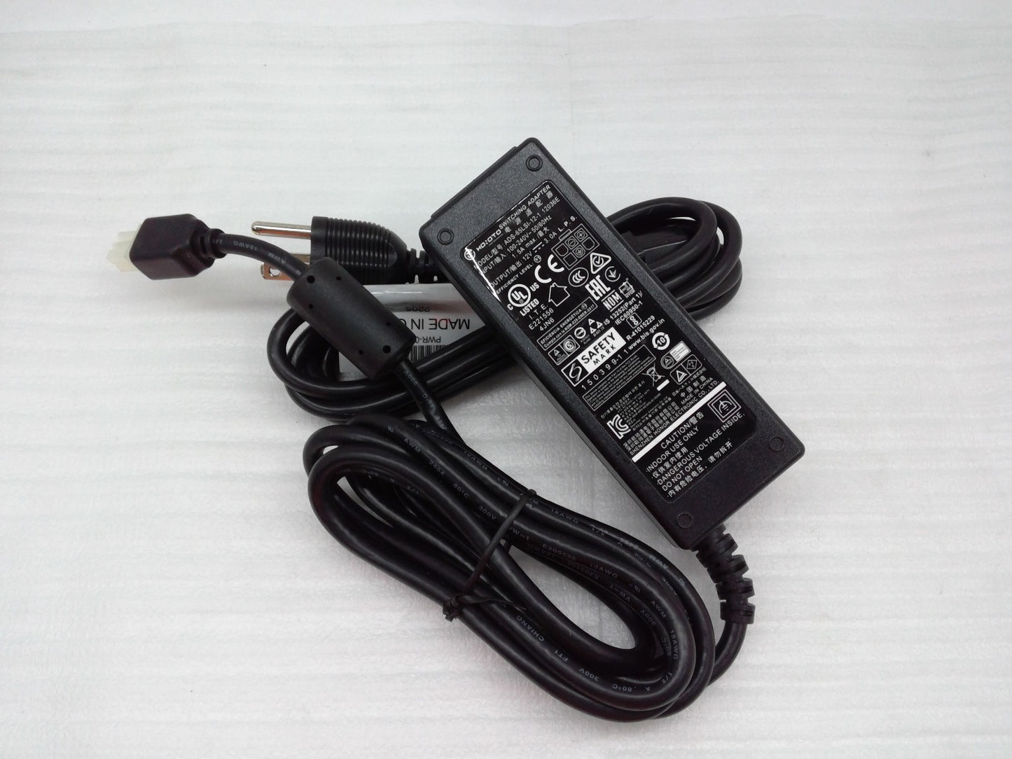 Original 36W Hoioto ADS-65LSI-12-1  AC/DC Switching Adapter 12V 3A Charger 6 PIN