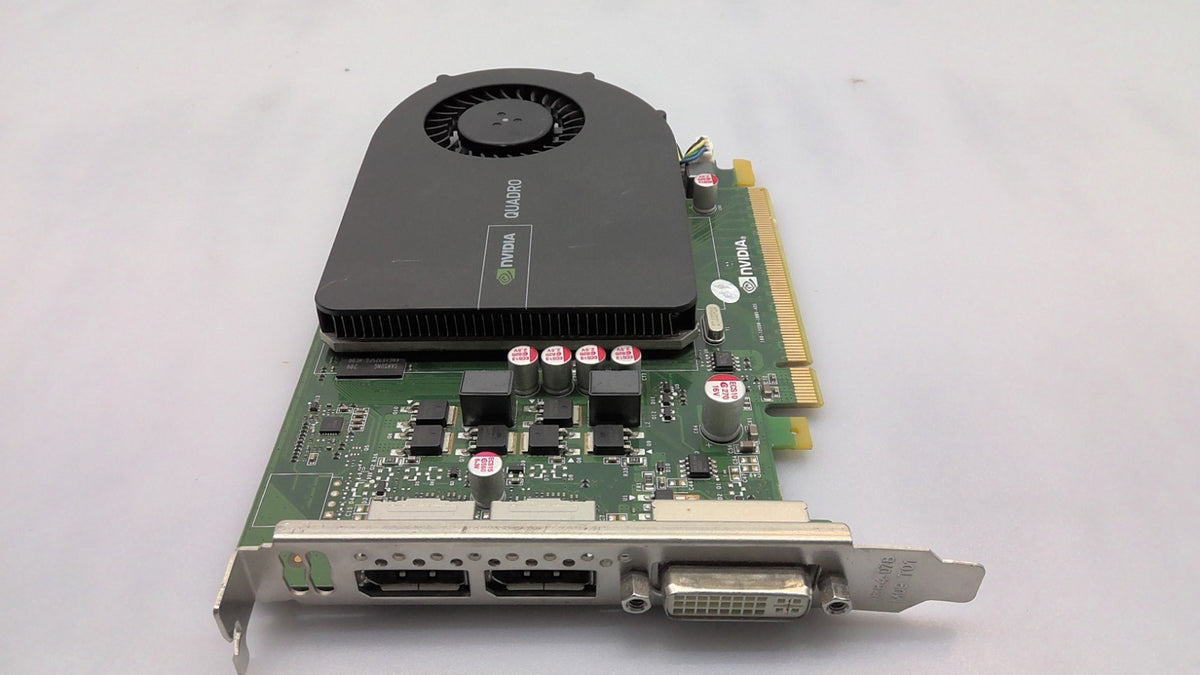 Dell 8MDMW 08MDMW nVidia Quadro 2000 1GB PCIe Graphics Card 2xDisplay Port 1xDVI