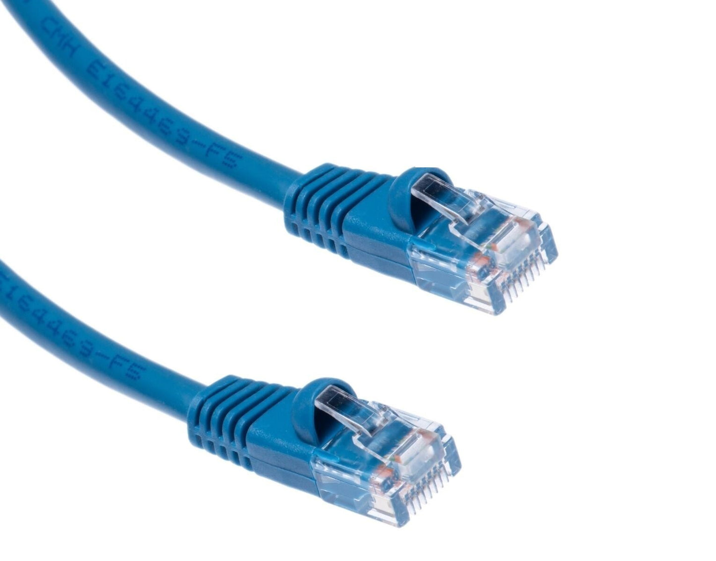 NEW Cat5e Ethernet Patch Cable RJ45 Internet Cable BLUE - 10 feet