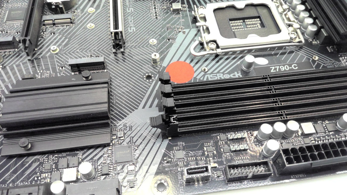 Lot of 3 ASRock Z790-CX WIFI ATX Motherboard Socket LGA1700 DDR5 *Part Only*