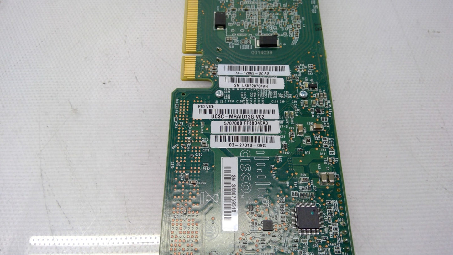 Cisco UCSC-MRAID12G 12Gb/s SAS Modular RAID Controller Tested Working