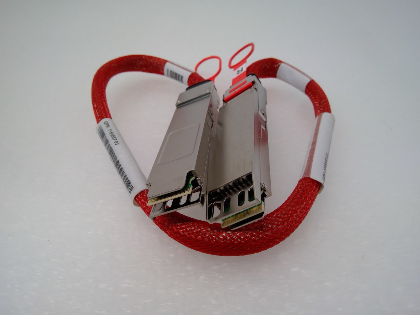 Amphenol 800G OSFP to OSFP DAC Cable 0.686M 27in 30AWG NJPPER-G507-03 1155857-03