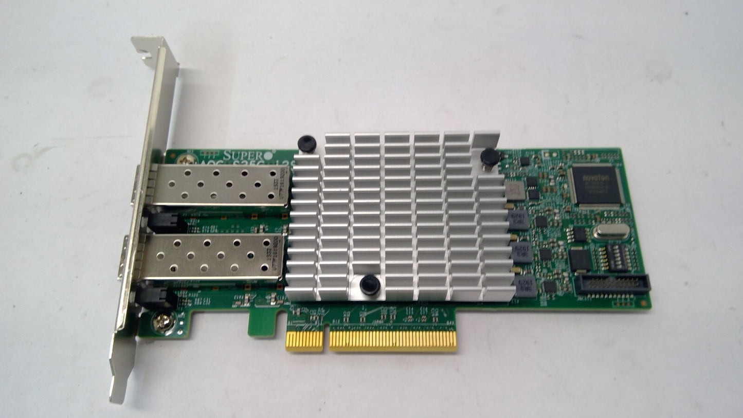 SuperMicro AOC-S25G-i2S Dual Port SFP28 25GbE High Profile Network Adapter