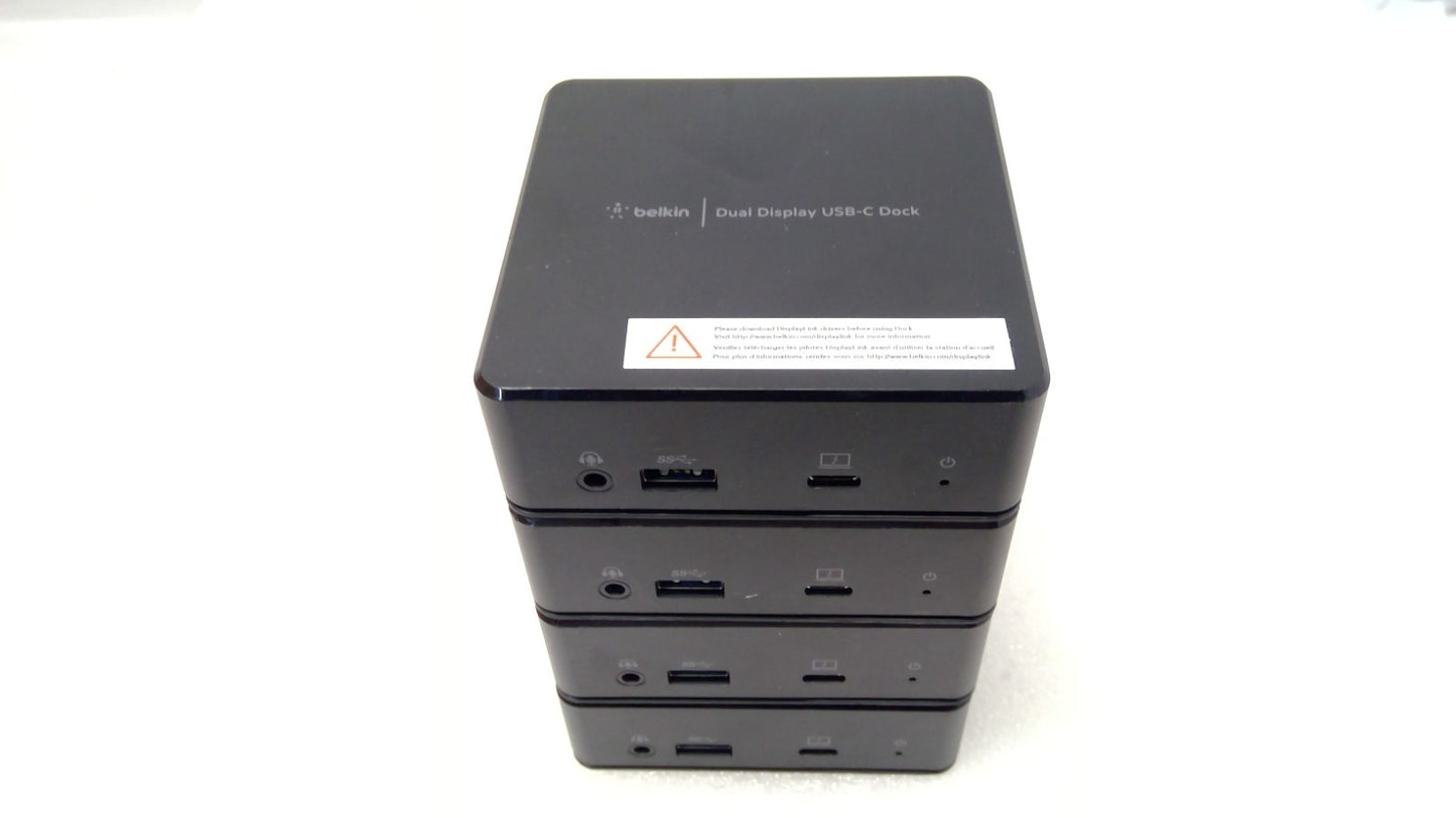 Belkin INC002 Dual Display USB-C Docking Station Unit Only (No Power Adapter)