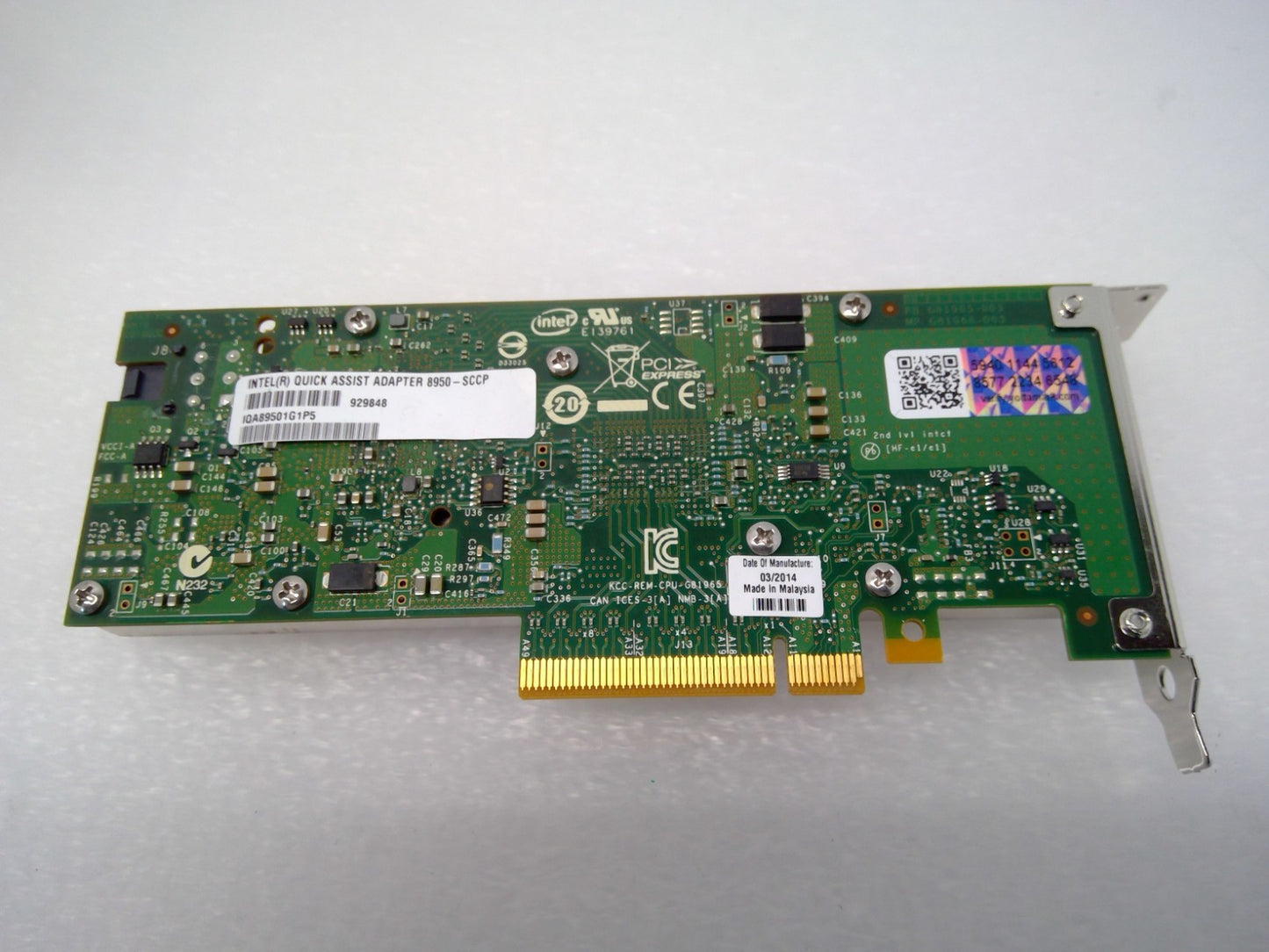 Intel IQA89501G1P5 8950-SCCP  PCI Express Quick Assist Adapter 8950 G98431-005