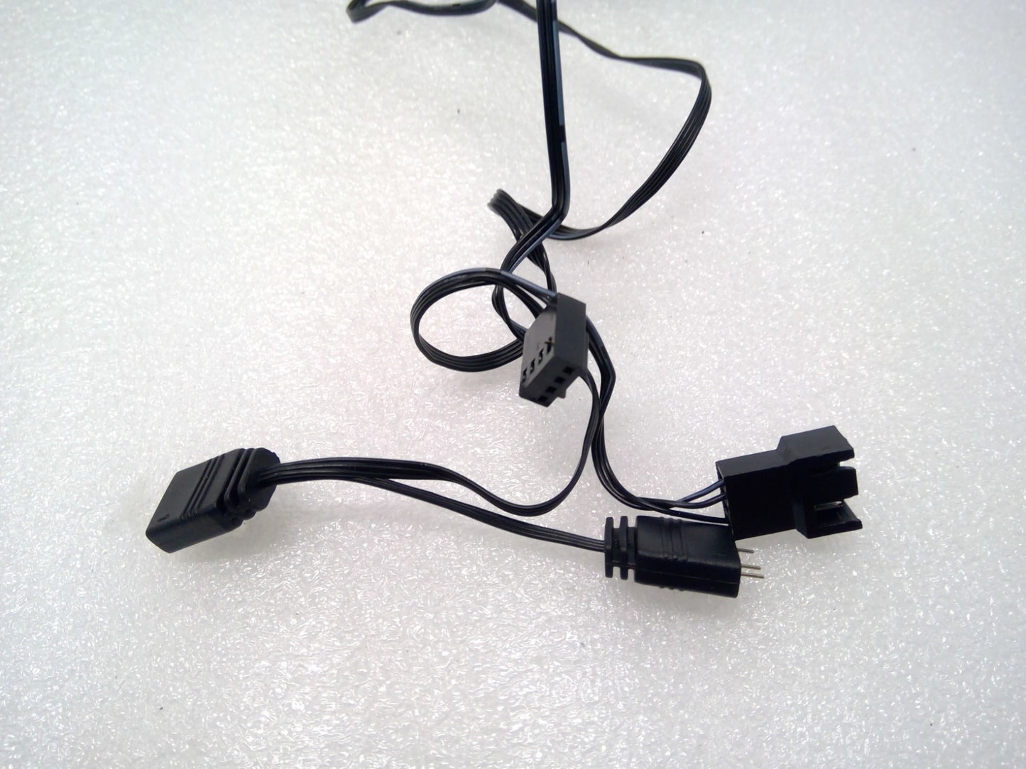 Lot of 3 CYBERPOWER PC AF120 ARGBPWM DF1202512RFHN Hydraulic Bearing FANS BLACK