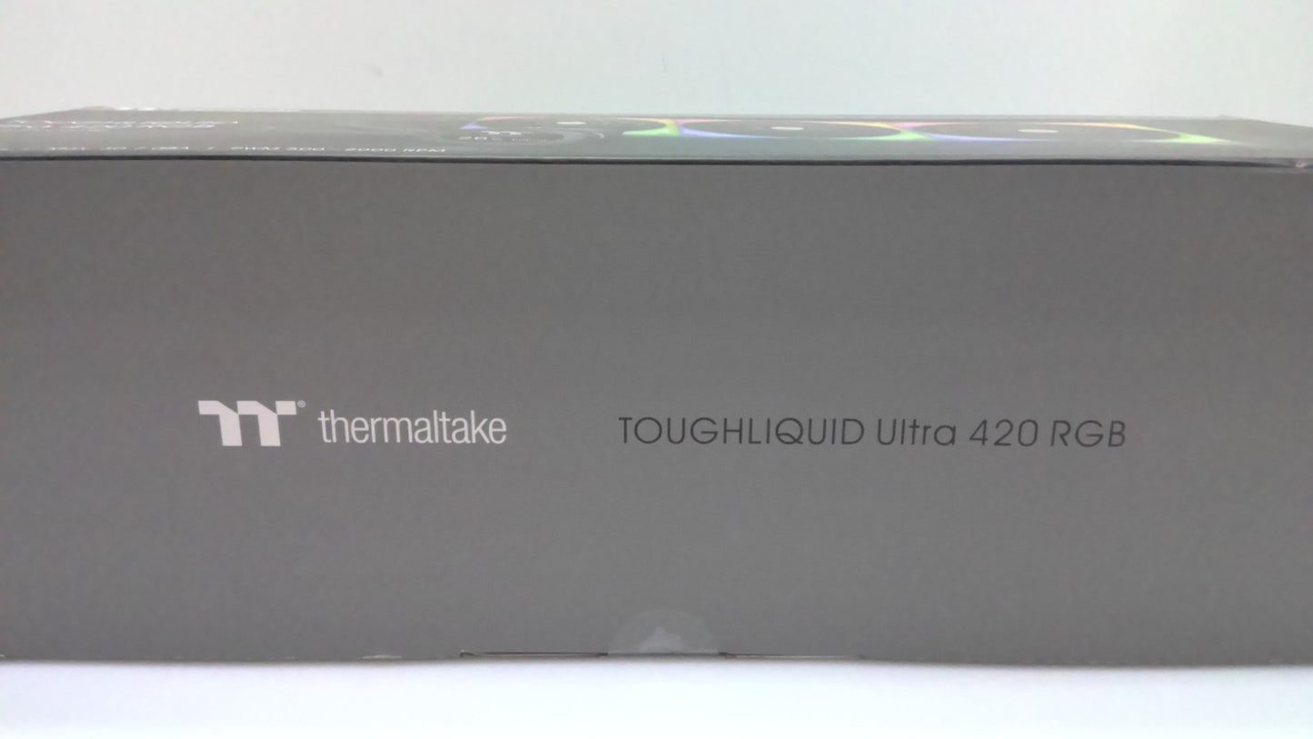 Thermaltake TOUGHLIQUID Ultra 420 RGB Processor liquid CL-W370-PL14SW-A Cooler