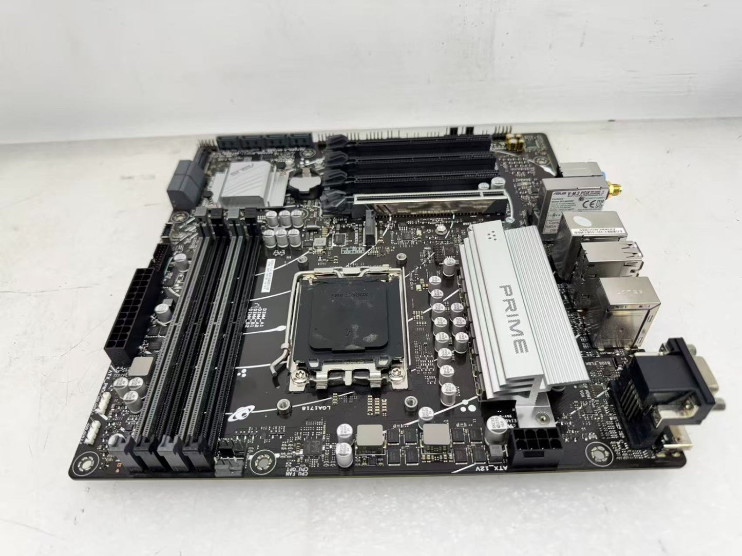 ASUS XMAS PRIME B650M-A AX micro ATX Motherboard AMD Socket AM5, DDR5 HDMI WIFI