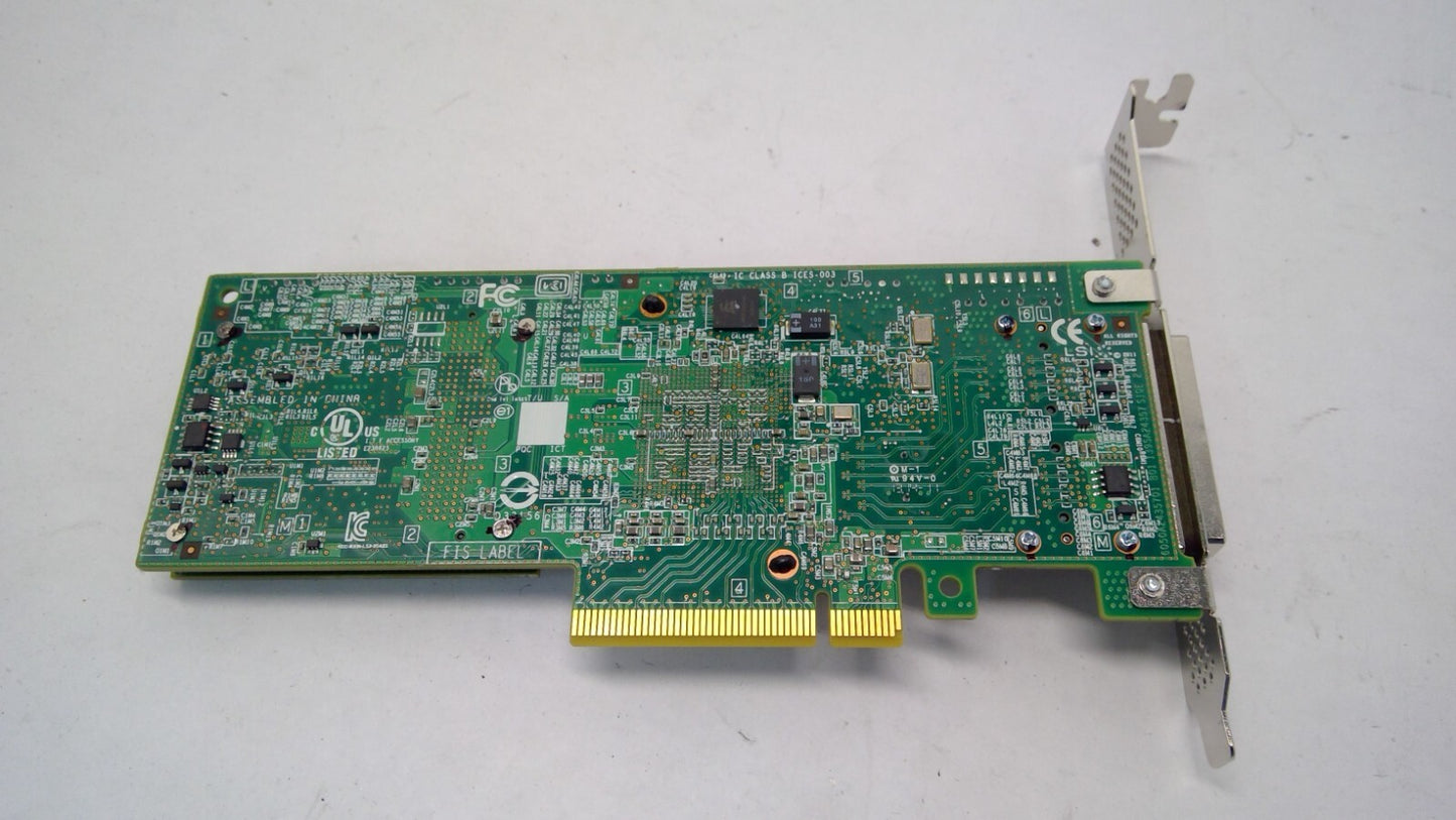 LSI Logic MegaRAID SAS 9286-8e 8-Port 6Gb/s PCI-E 3.0 SATA+SAS RAID Controller