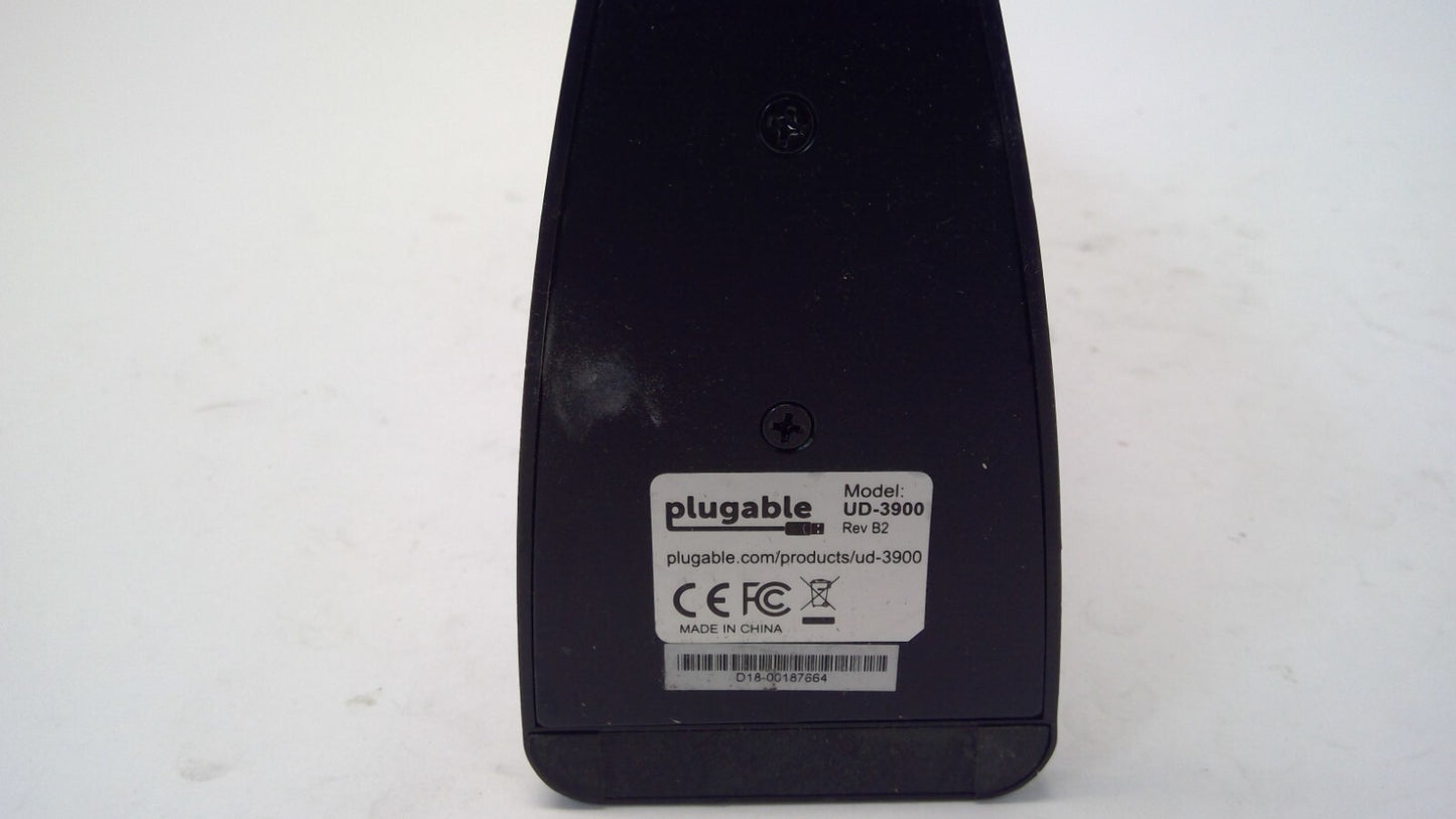Plugable USB 3.0 Universal Laptop Docking Station Dual Monitor  UD-3900 NO AC