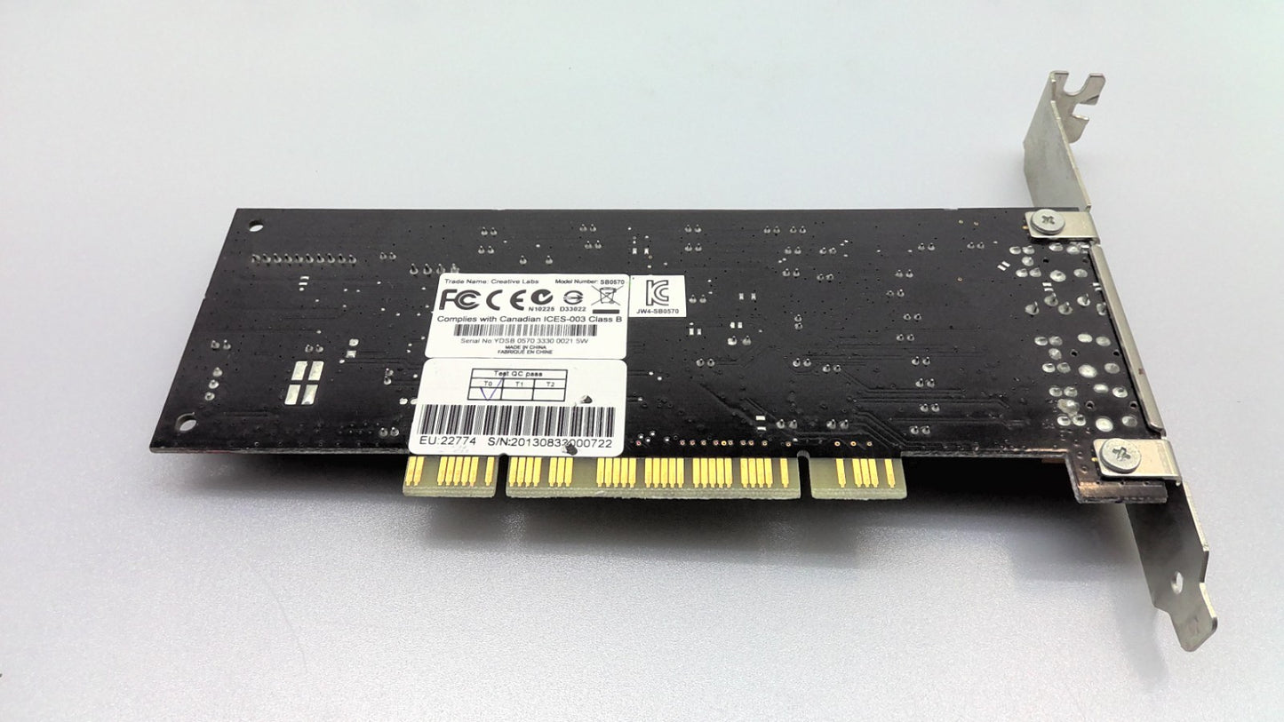 Creative Labs SB0570 Sound Blaster Audigy PCI Sound Card