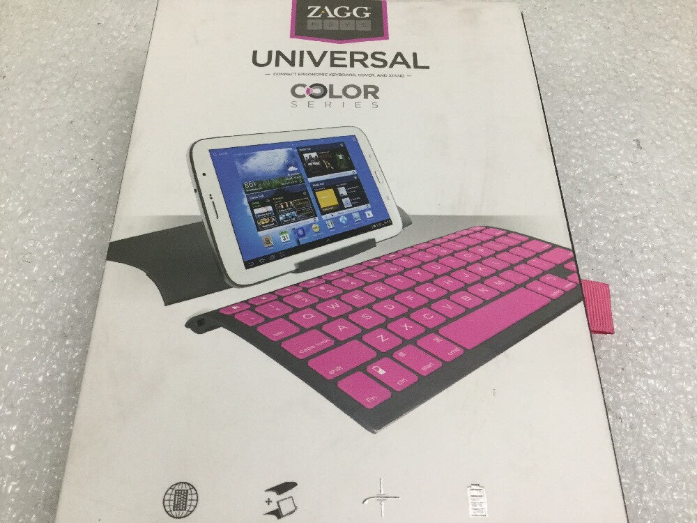 ZAGG Universal Bluetooth Keyboard Case for Apple Samsung Bluetooth Devices