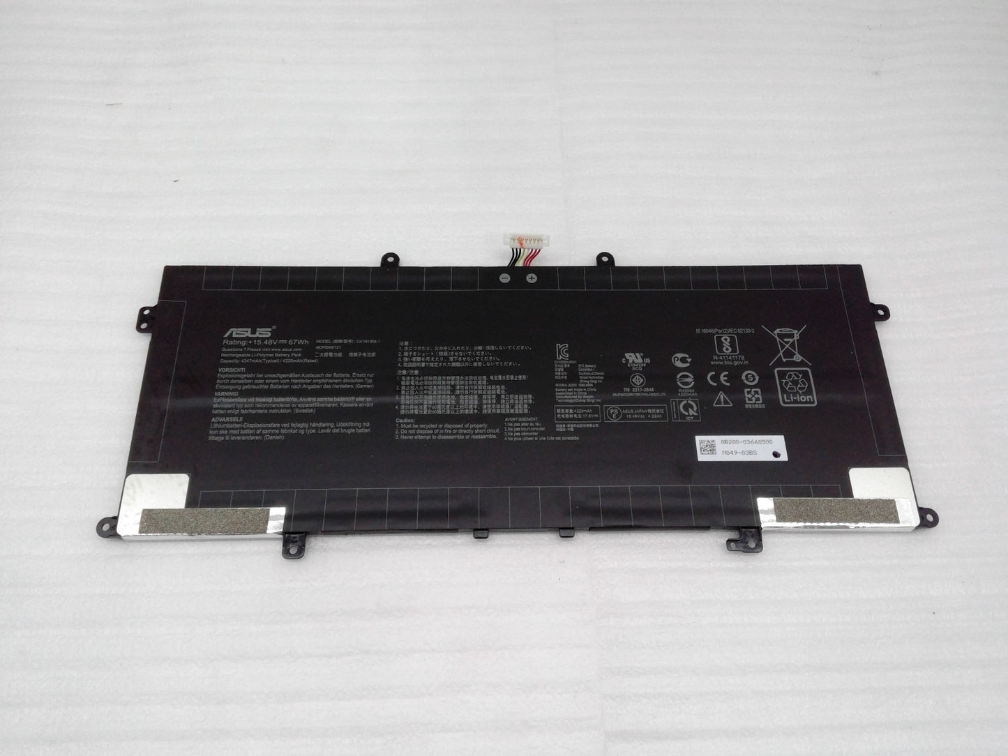 Genuine C41N1904 Battery For Asus C41N1904-1 UX325JA UX393JA UX425IA UX425JA