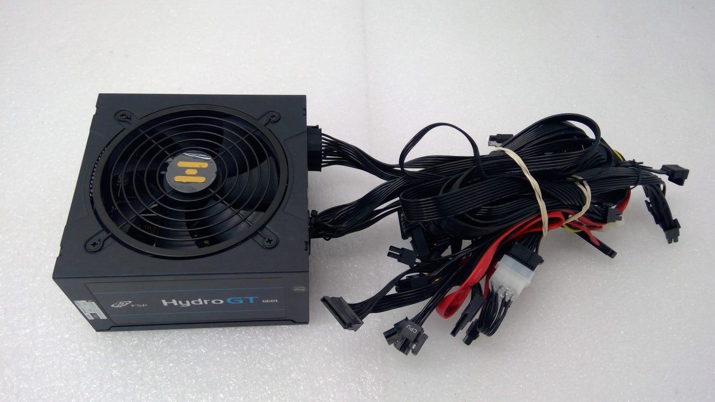 FSP Hydro GT Pro 850w Power Supply 80+ Gold Semi Modular Tested