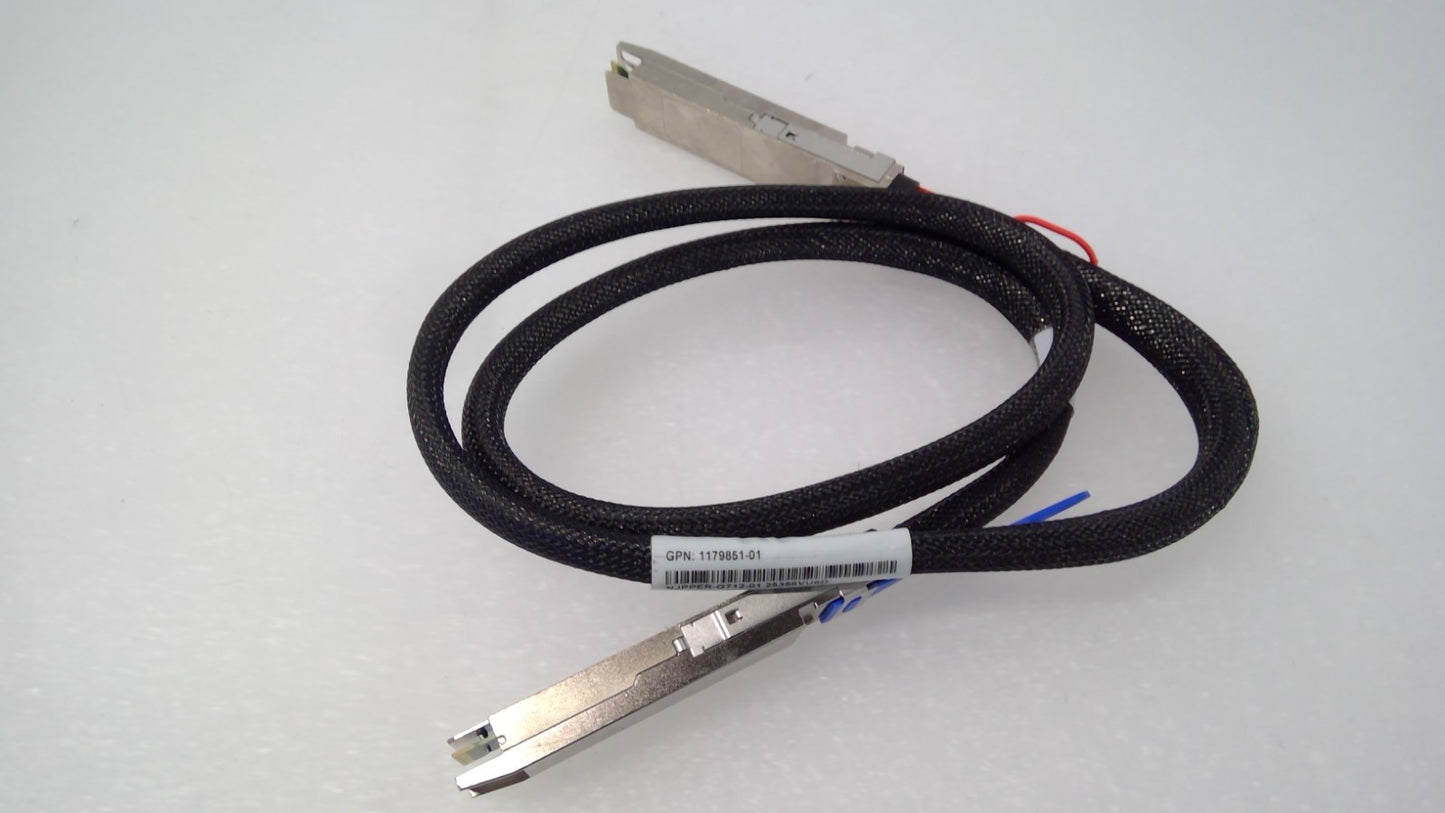 Amphenol NJPPER-G712-01 800G OSFP-112 DAC Cable 1.26m 30AWG 1179851-01