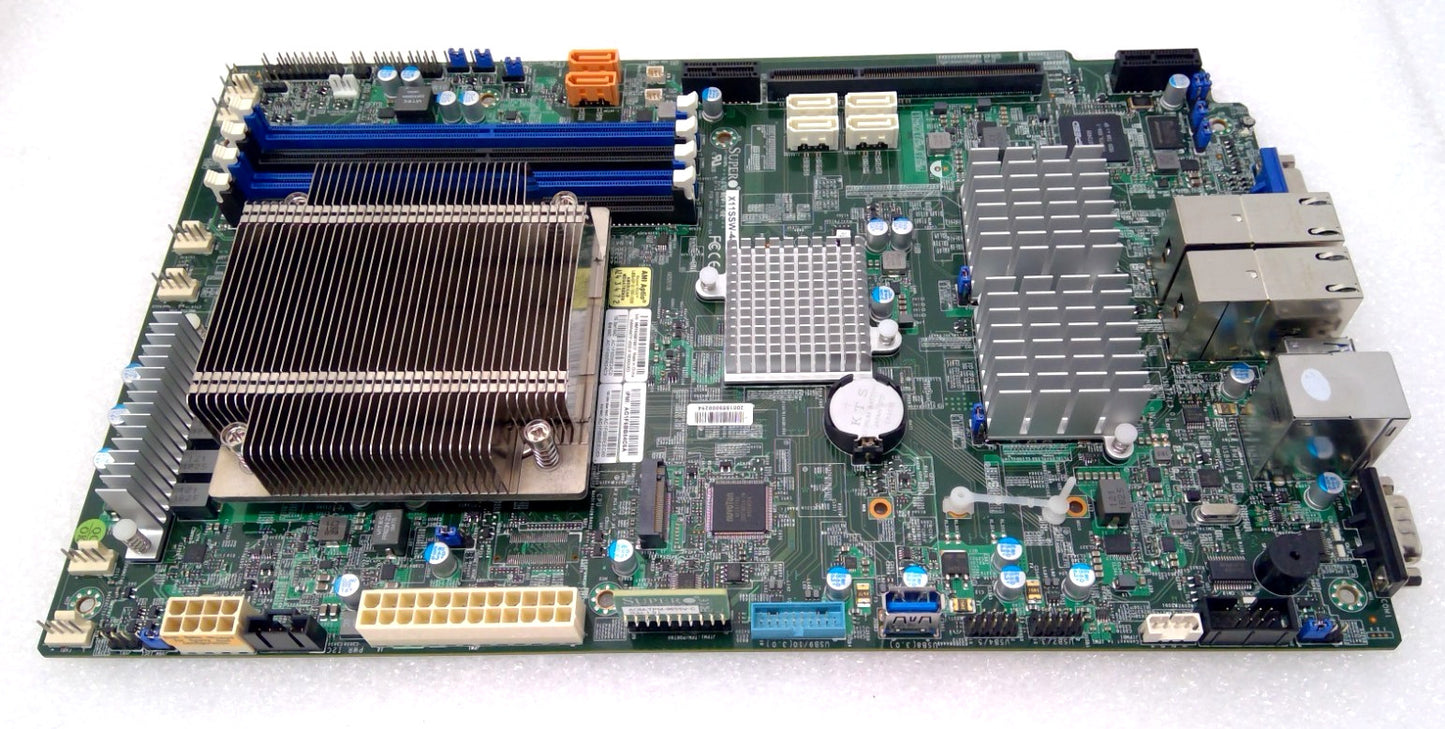 Supermicro X11SSW-4TF Intel Motherboard Socket LGA 1151 DDR4 W/Heatsink