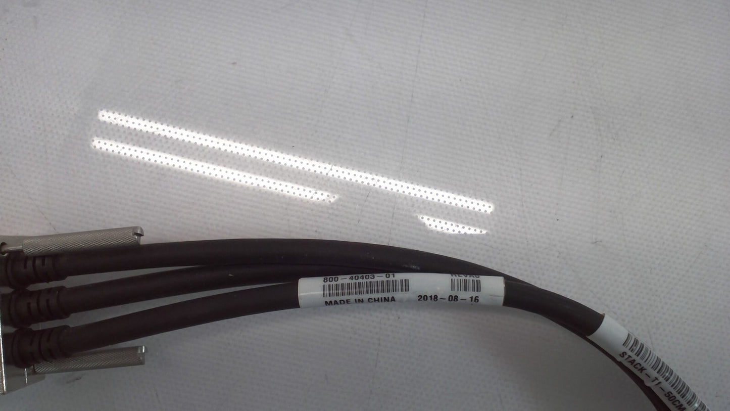 Cisco Stacking Cable 800-40403-01 (STACK-T1-50CM) for Cisco 3850 / 9300 series