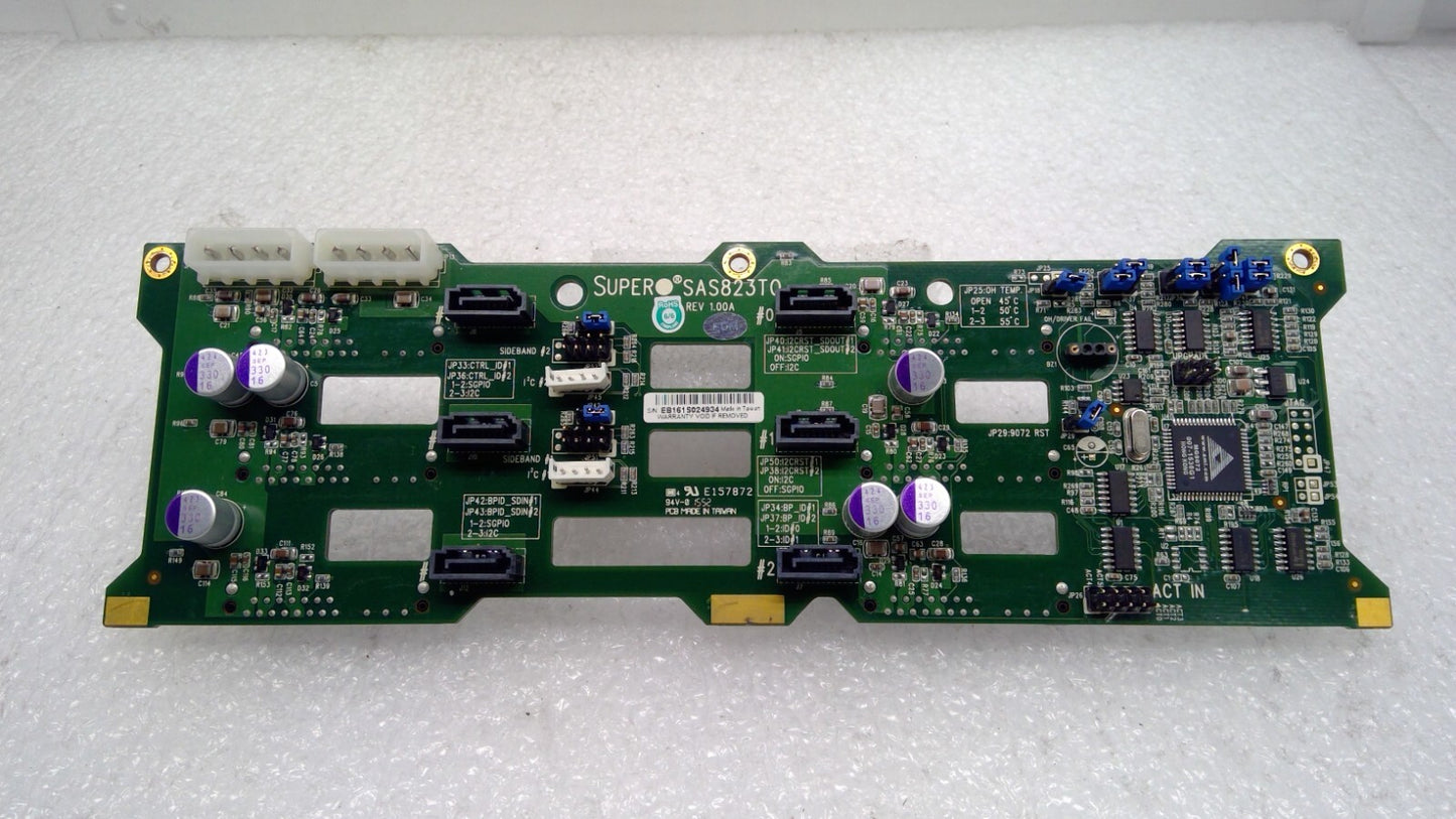 SuperMicro BPN-SAS823TQ Server SAS/SATA 2U 6-Port Backplane