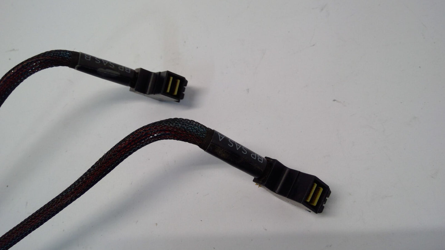 5x Cable 0F037K Dell PowerEdge R730 Dual 12Gb SAS SFF-8643 H330 H730 H730P*Read*