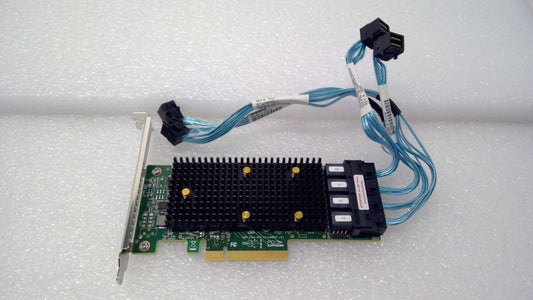AVAGO LSI 9400-16i 12Gb/s NVMe Tri-Mode HBA PCIe +4*SFF-8643 SATA Cable
