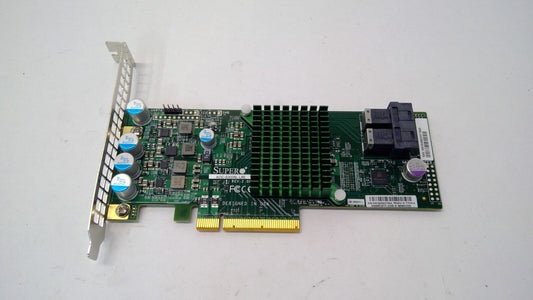AOC-S3008L-L8E SUPERMICRO 12Gb/s Eight-Port SAS Internal HBA Adapter H/P Bracket