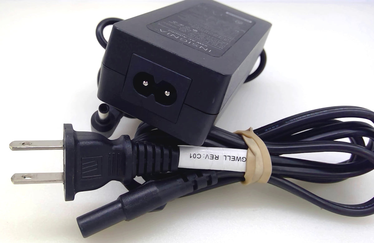 Insignia NS-PWL965 65W AC Adapter 19V 3.42A Power Supply w/ AC Cord