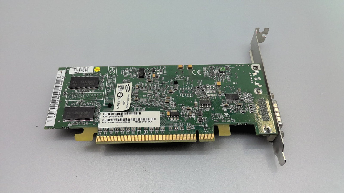 E-G012-04-2903 ATI Radeon X300 128MB PCI Express Video Card 109-A2500-00