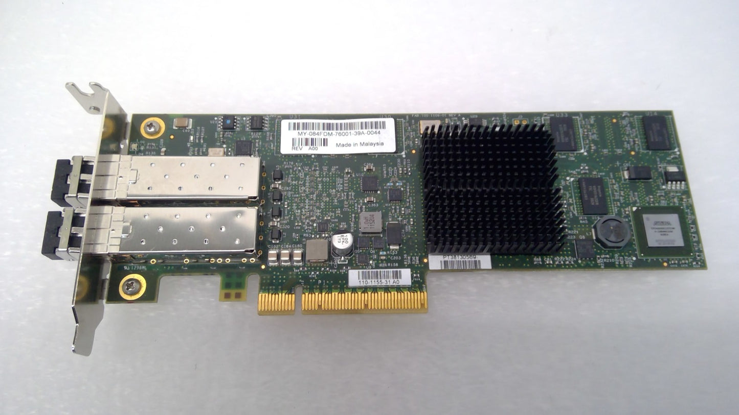 Dell Chelsio 110-1155-31 084FDM Dual Port 10GB SFP+ PCI-E HBA | S320E-LP-CR
