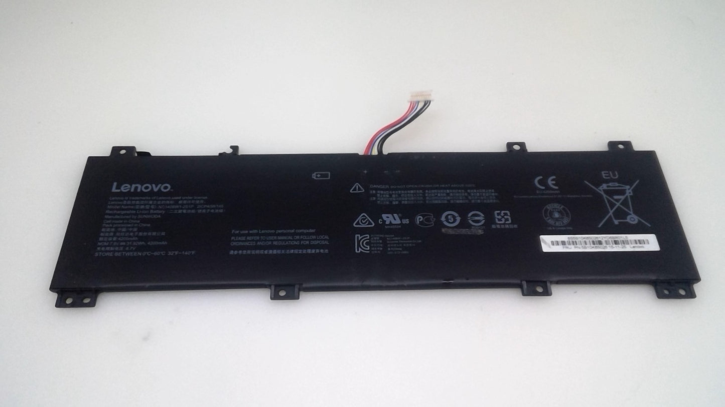 Genuine NC140BW1-2S1P  Battery for Lenovo IdeaPad 100S-14IBR 14" 7.6V 31.92Wh