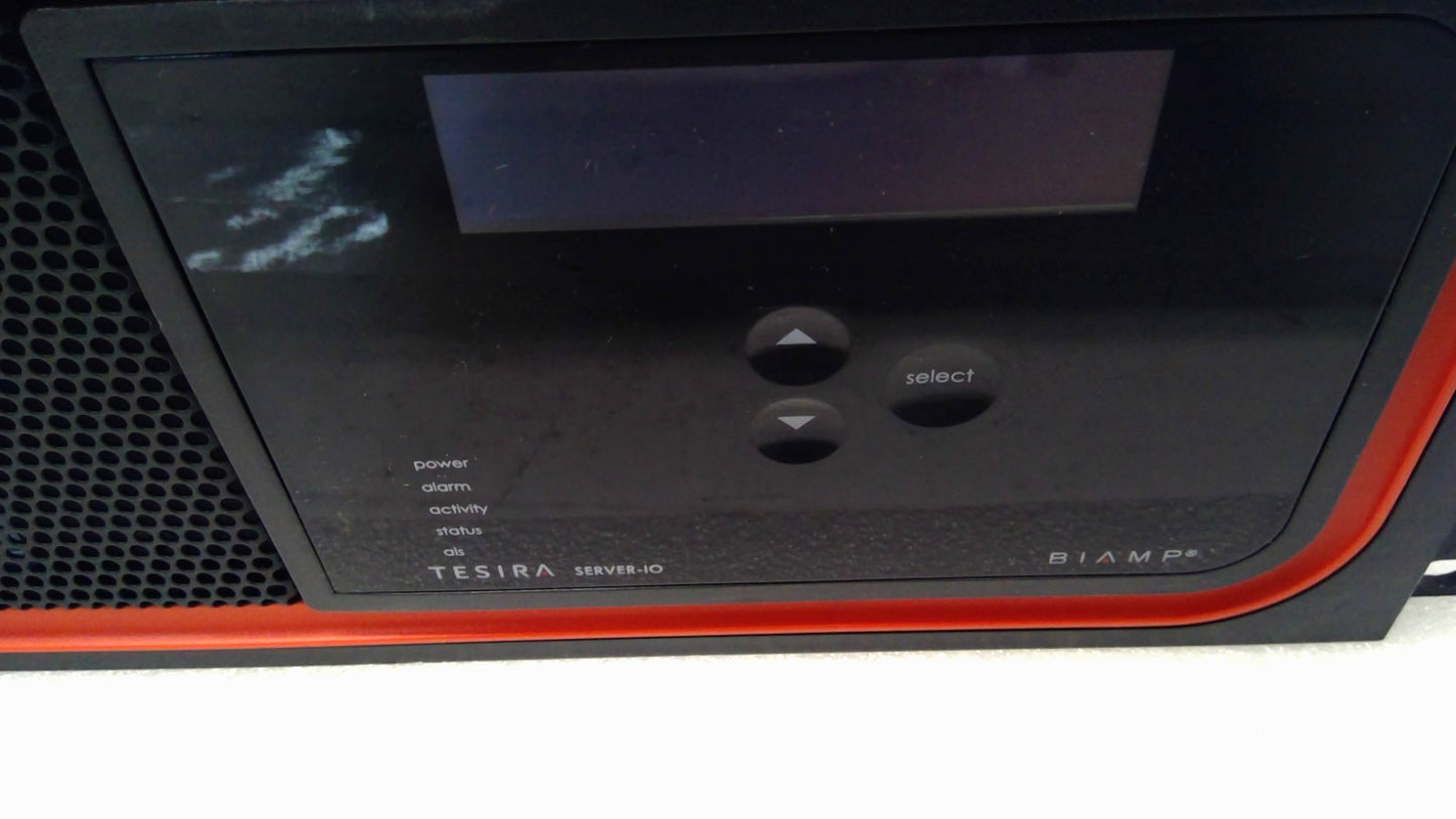 Biamp Systems Tesira SERVER-IO Digital Audio DSP Network Server
