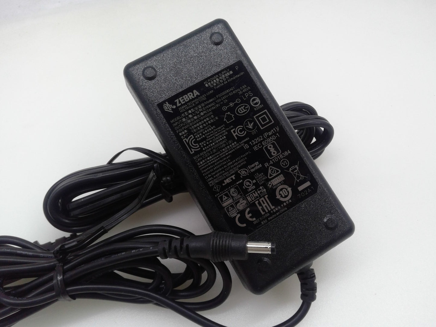 Zebra PS000083A01 9V 2A AC Power Supply for PWR-BGA9V18W0WW Symbol Scanner
