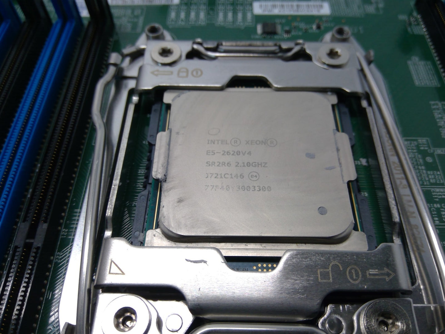 Supermicro X10DRH-CT Intel LGA2011 ATX Motherboard W/Headsink &2 Xeon E5-2640 V4