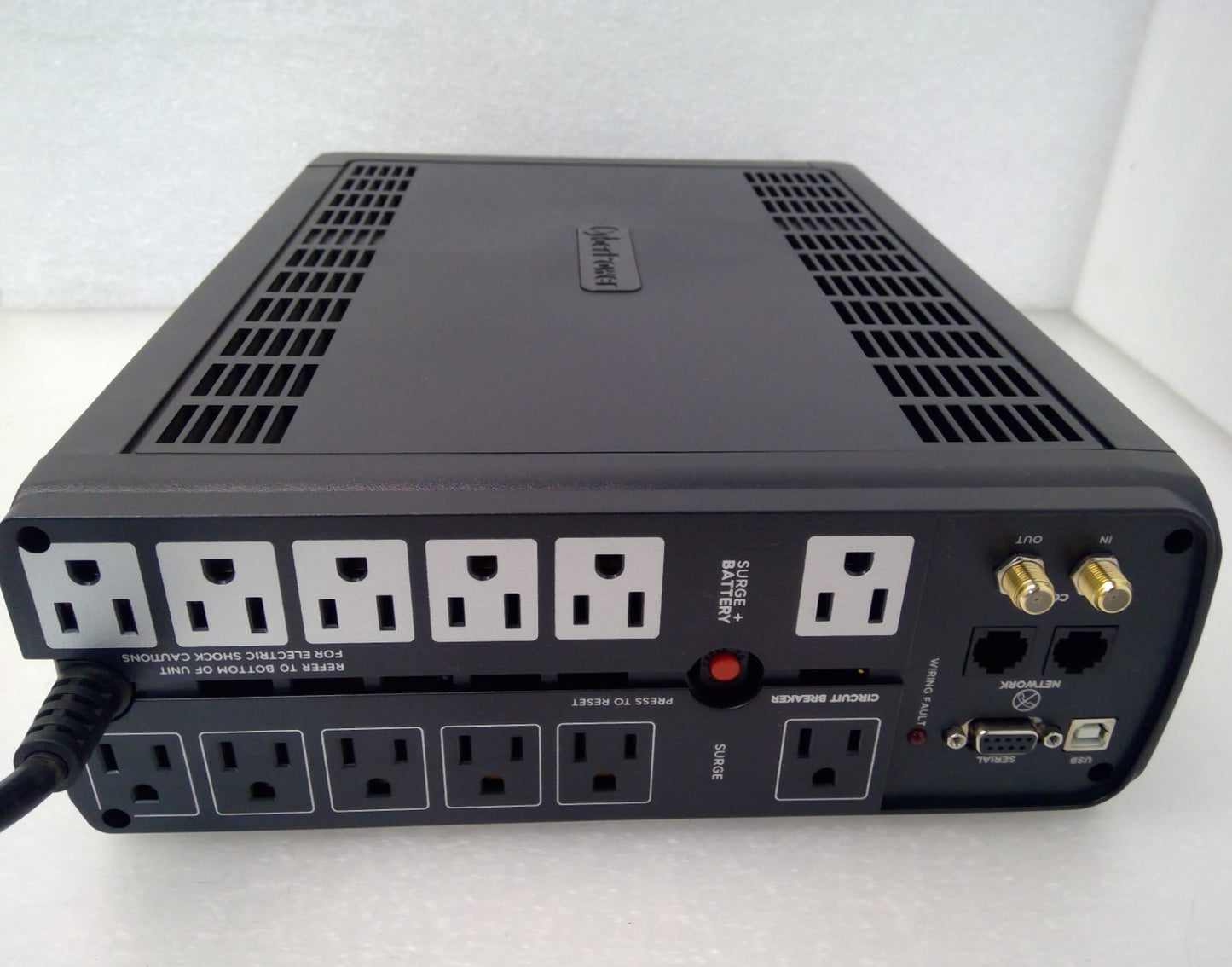cyberpower CP1500AVRLCDa backup 1500va AVR tested ups