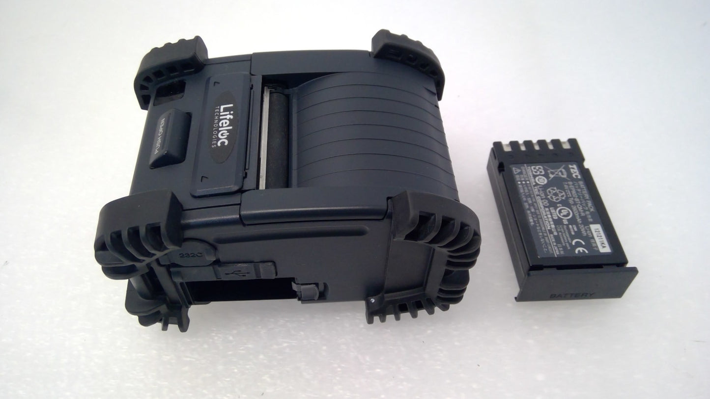 Toshiba B-EP2DL-GH32-QM-R Portable Direct Thermal Printer 19.5V 2A