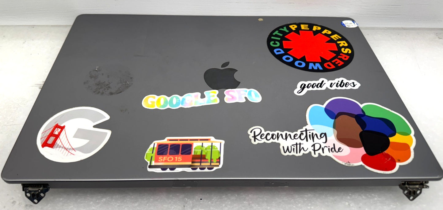 Apple A2485 LCD Screen Assembly for 16" M1 MacBook Pro 2021-2023 Gray