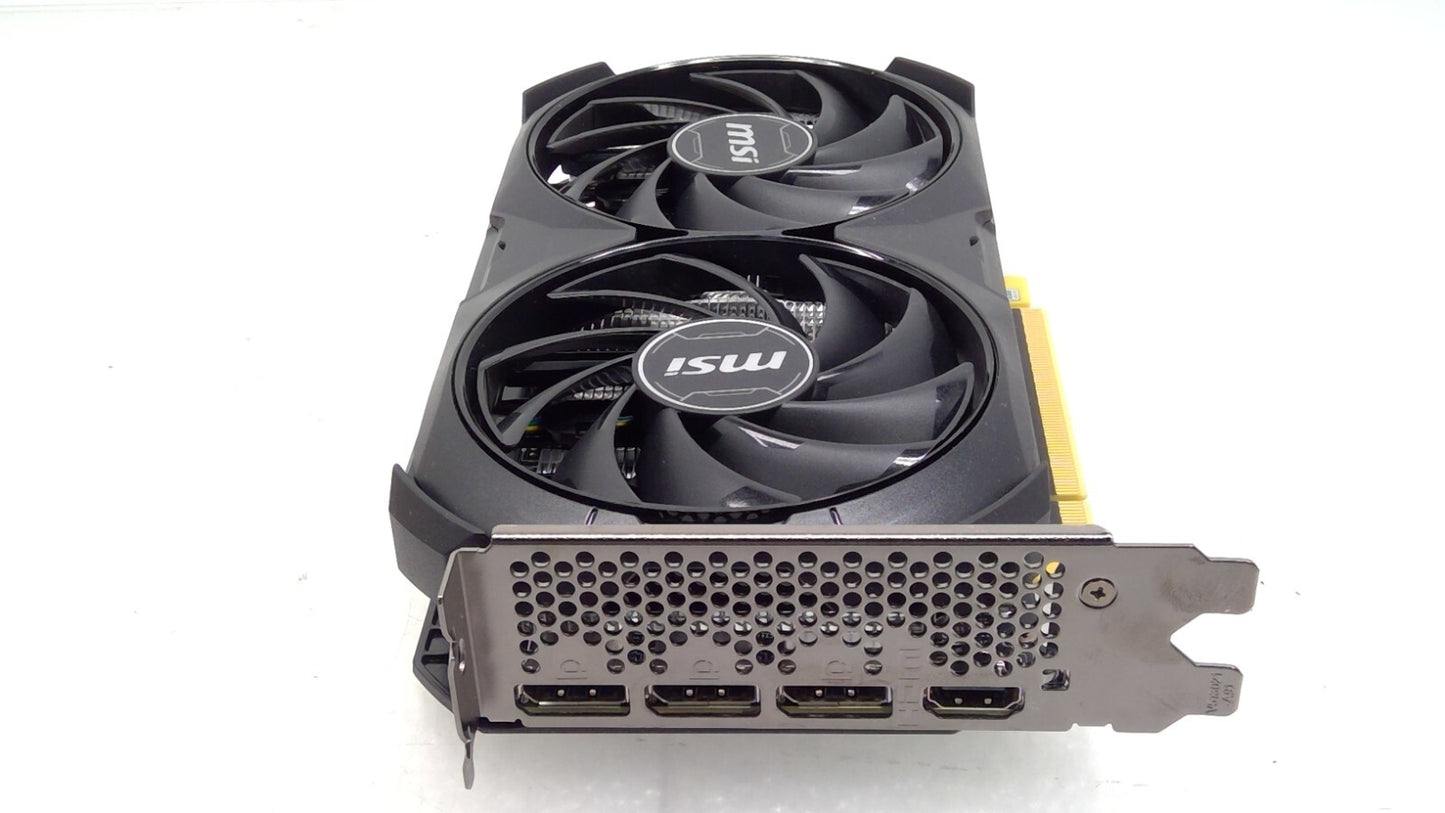MSI NVIDIA RTX 4060 Ti VENTUS 2X BLACK 8G OC GDDR6 8GB Graphics Card