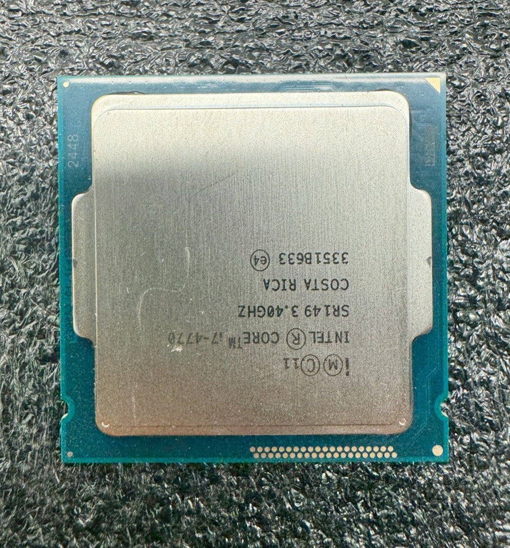 Intel Core i7-4770 SR149 Desktop Processor 3.4GHz, 4-Core Tested