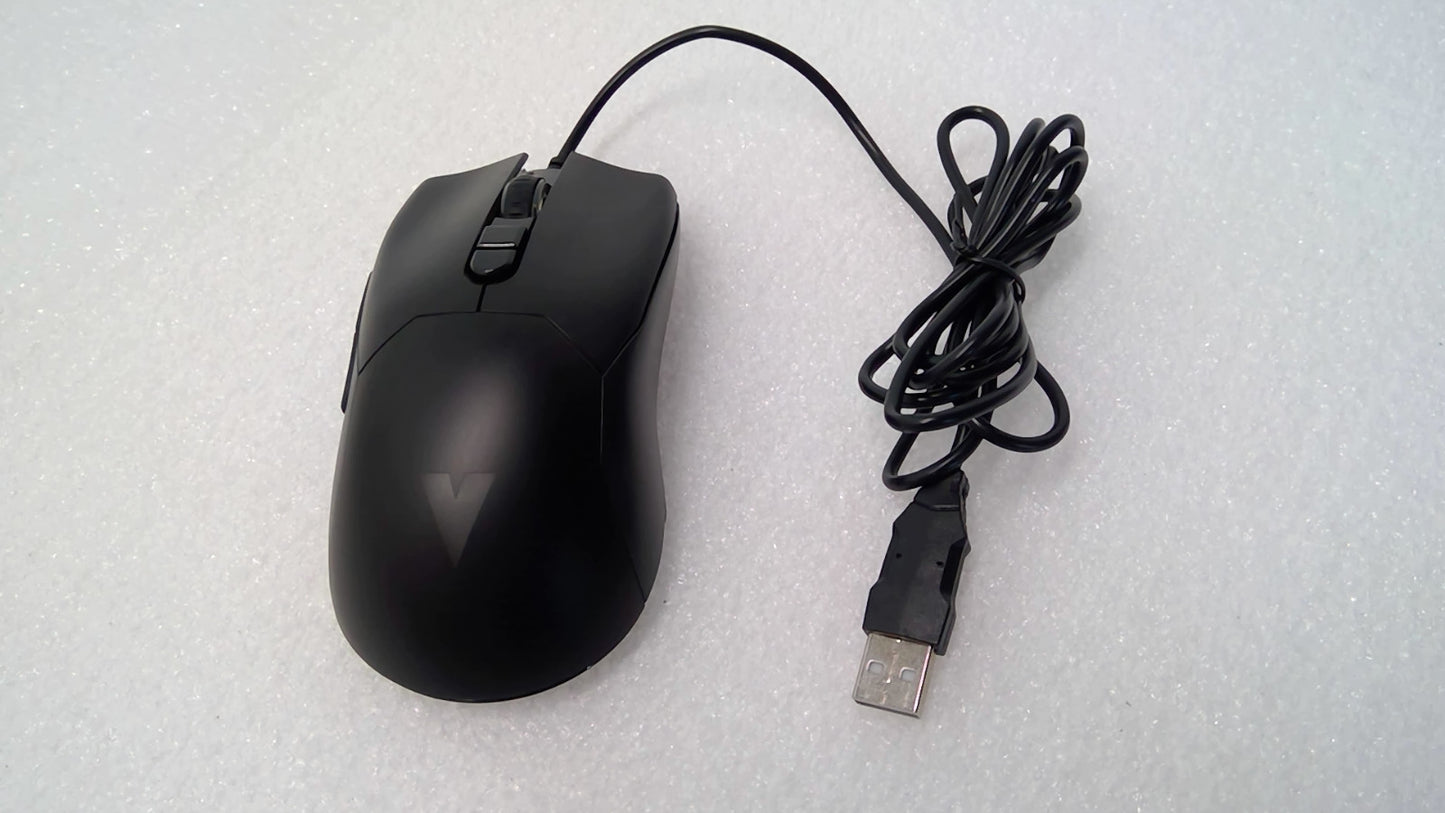 Rapoo VPRO Wired Opticl USB Gaming Mouse RGB LED Lighted  Tested