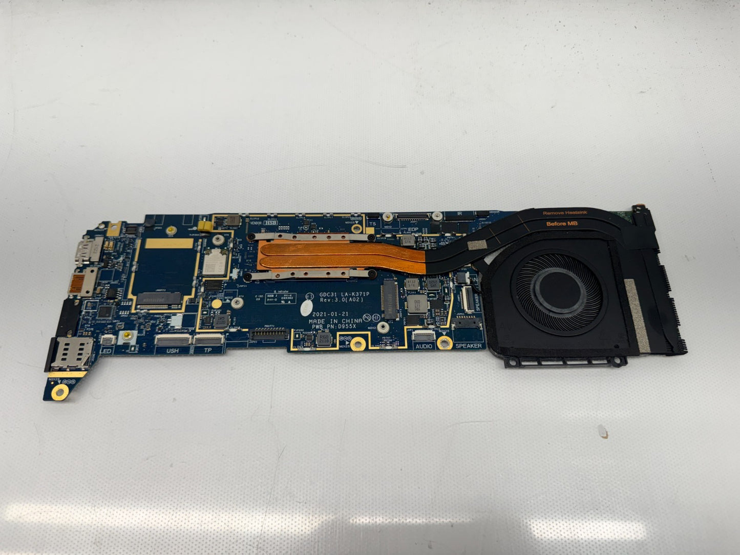 Dell Latitude 7420 Motherboard i7-1185G7@3.0GHz 16GB LA-K371P