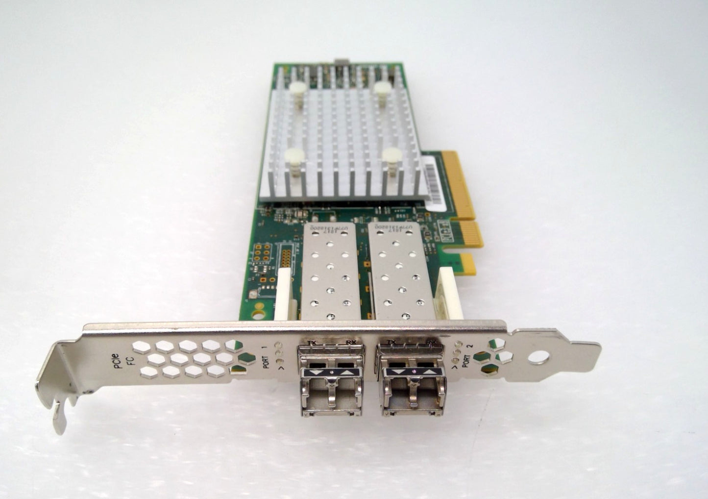 QLogic QLE2742-SR 32Gb Dual Port Fibre Channel HBA w/ 2x 32G SFP+