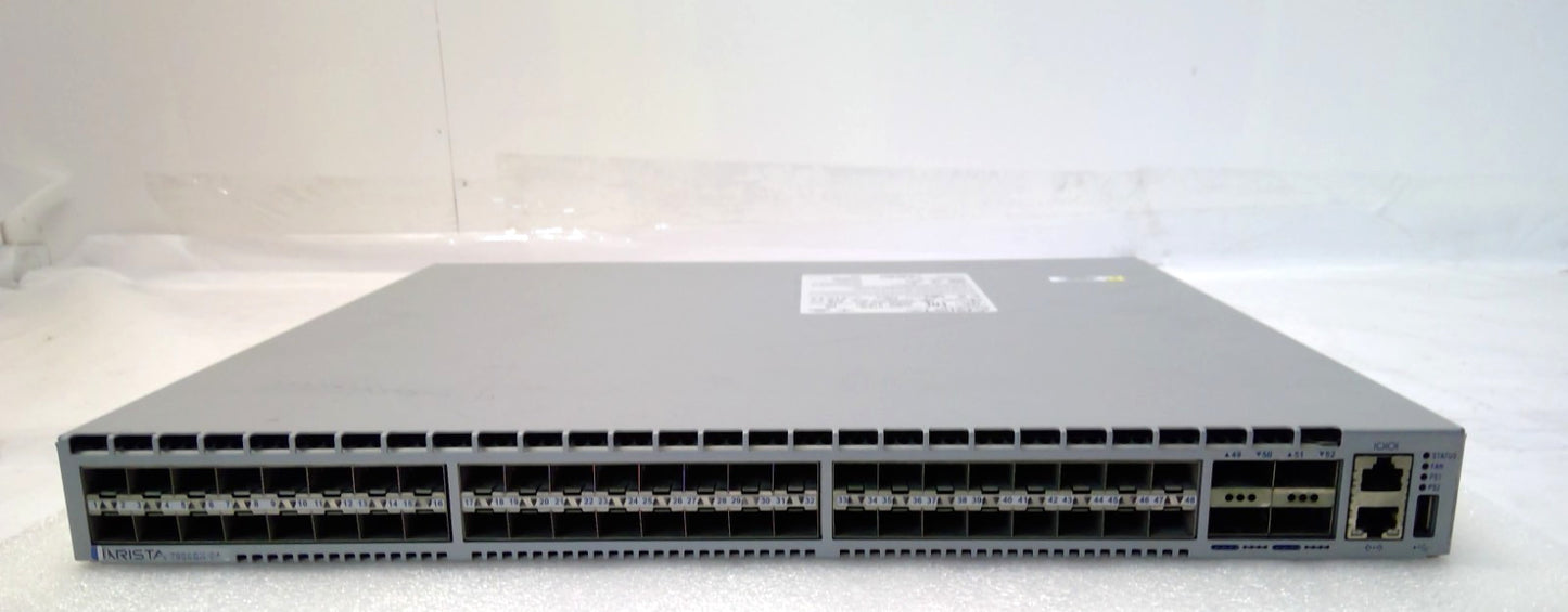 Arista DCS-7050SX-64-R 48x10G-SFP+ 4x40G-QSFP Port Network Switch *Read*