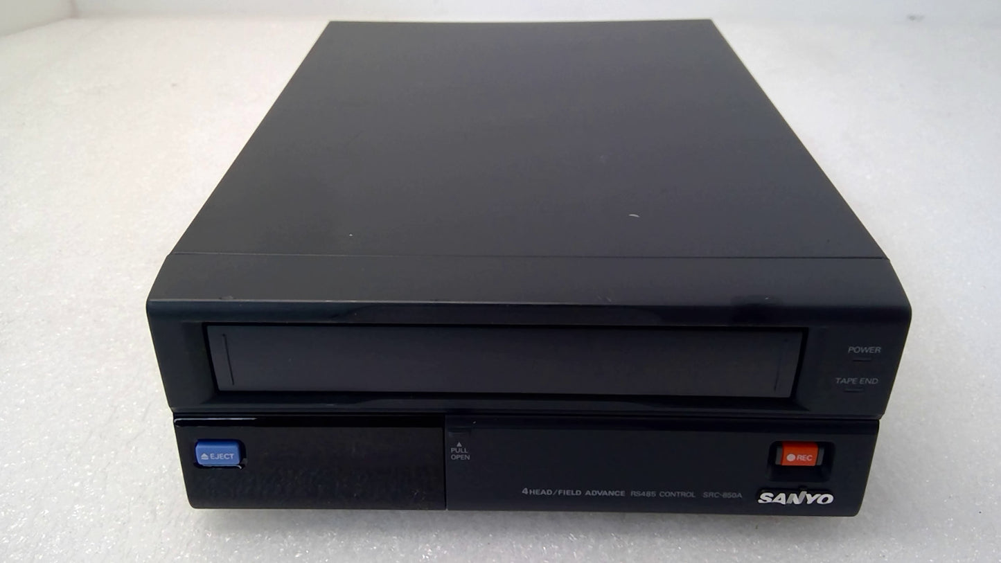 Sanyo SRC-850A VCR Time Lapse Security VHS W/Power Cable